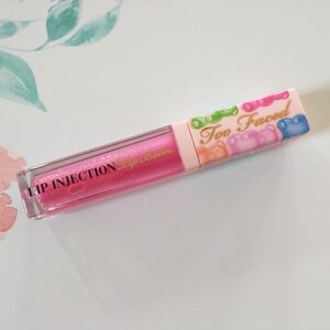 Too Faced Lip Injection Plumping Shimmery Pink Lip Balm (Gummy Bear)